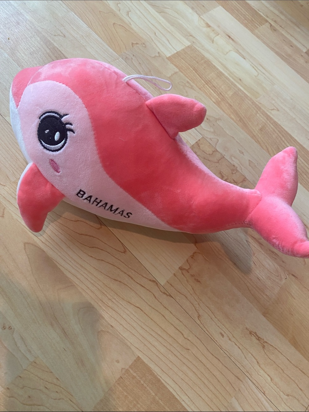 Cute 14” Pink Plush Dolphin Stuffed Animal - Picture 2 of 4